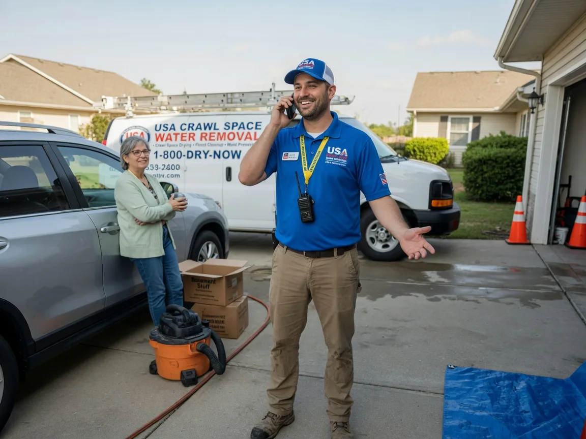 Crawl Space Water Removal Represa, CA FAQs